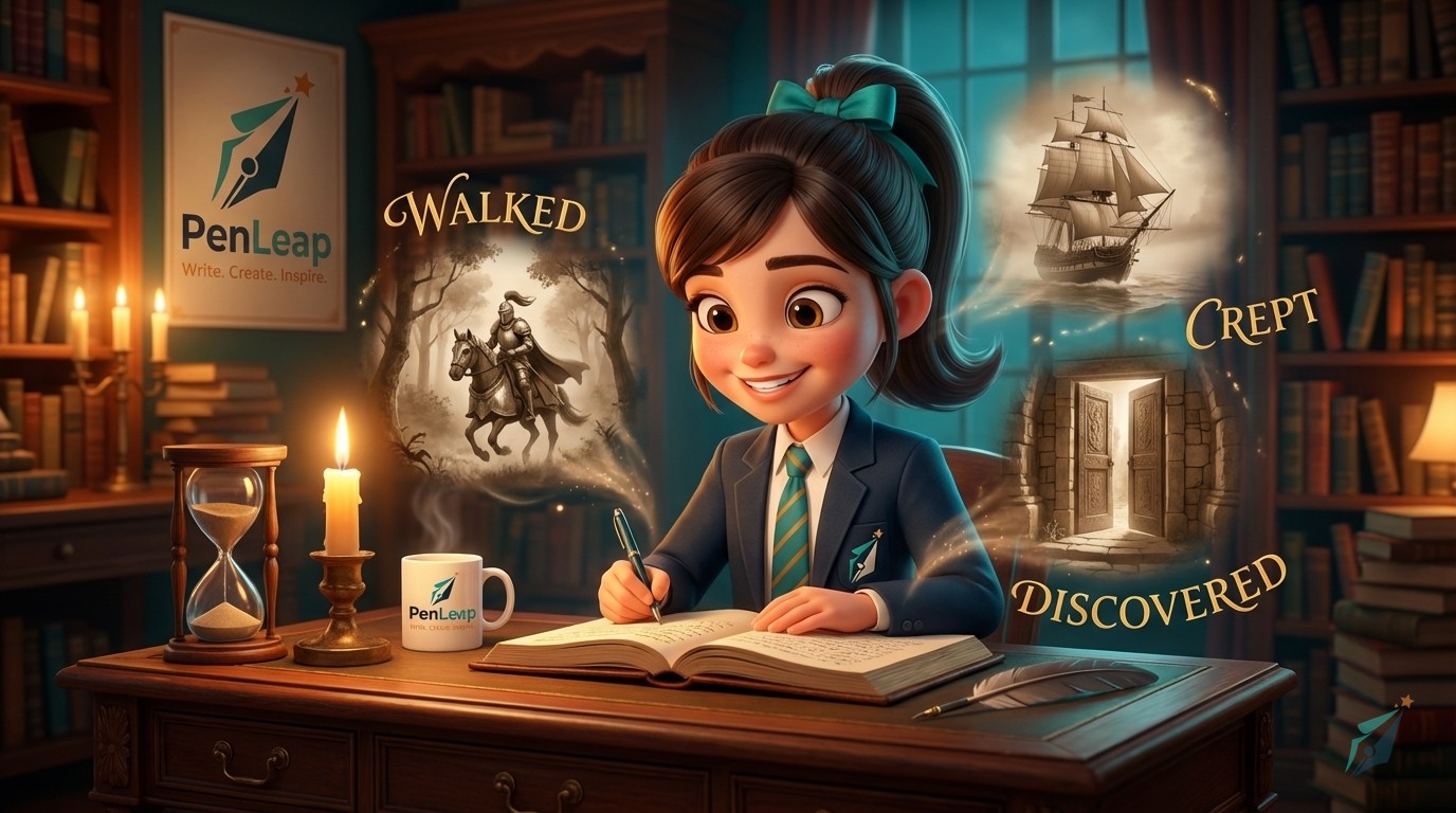 Mastering Past Tense Narrative for 11+ Story Writing