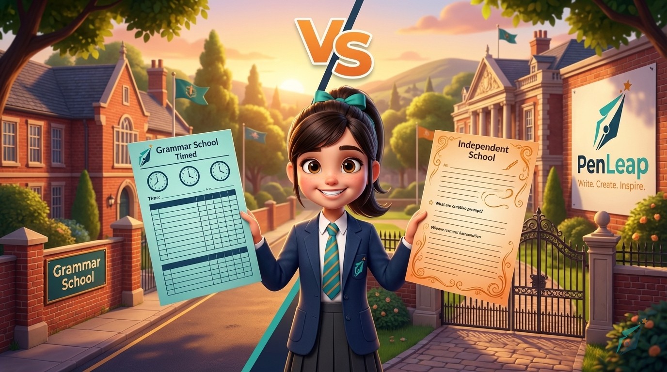 Grammar School vs Independent School Creative Writing Exams: Key Differences