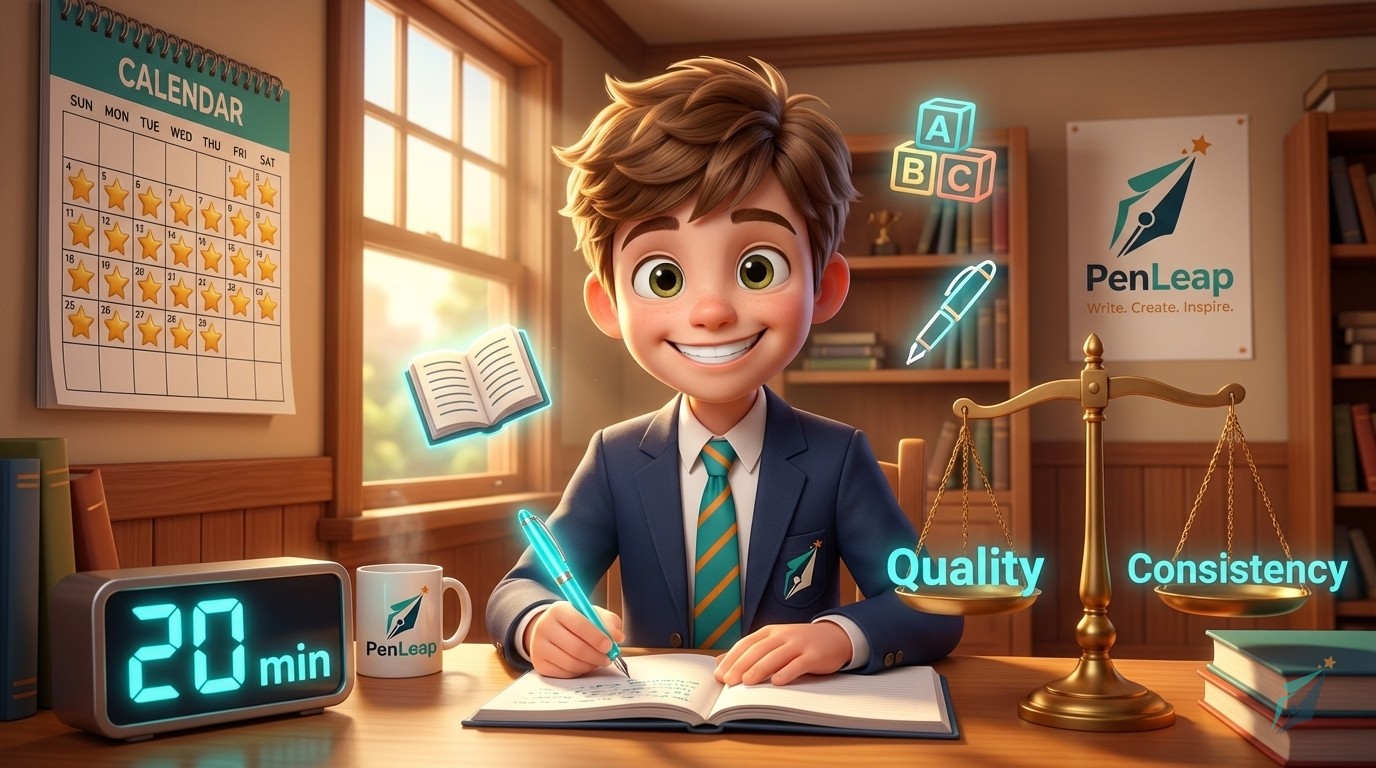 How Much Should My Child Practise Creative Writing for the 11+?