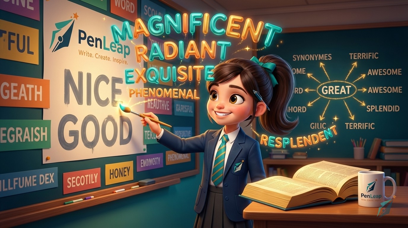 Ambitious Adjectives Beyond 'Nice' and 'Good' for 11+ Writing