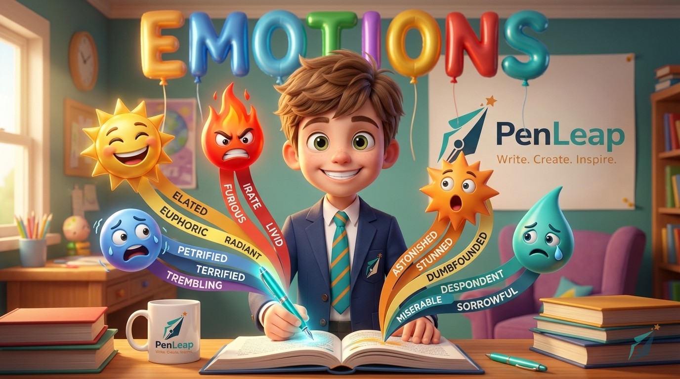 Emotion Words That Bring Characters to Life in 11+ Writing